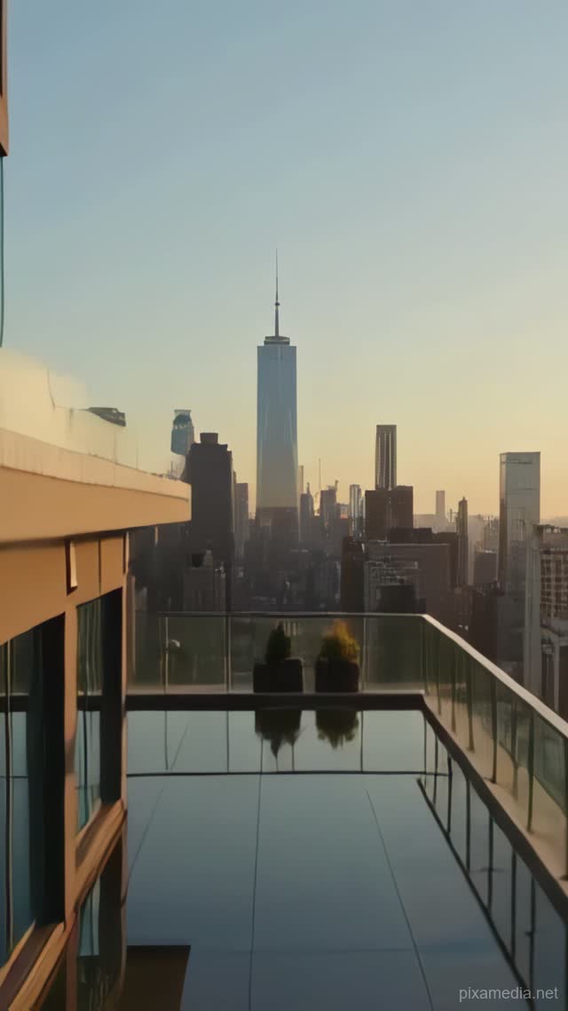 Manhattan Skyline Penthouse - Real Estate AI stock